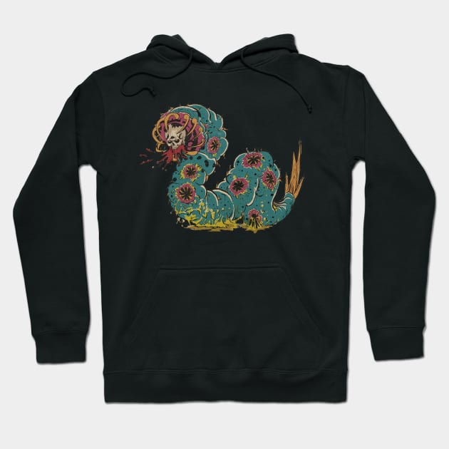 Murder Worm Hoodie by DeclanTIGERIllustration